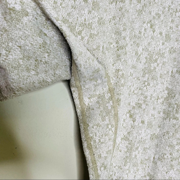 Gymshark Washed Khaki Marl High Rise Fleur Texture Leggings Size Small - Picture 7 of 10